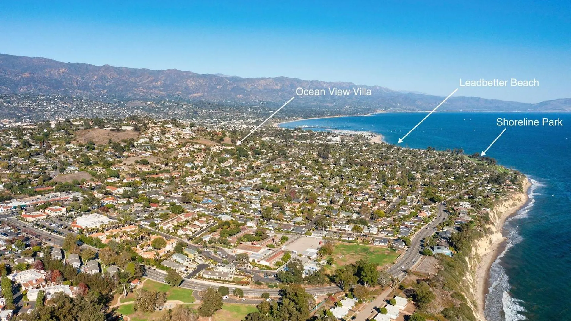 Ocean View Villa Santa Barbara