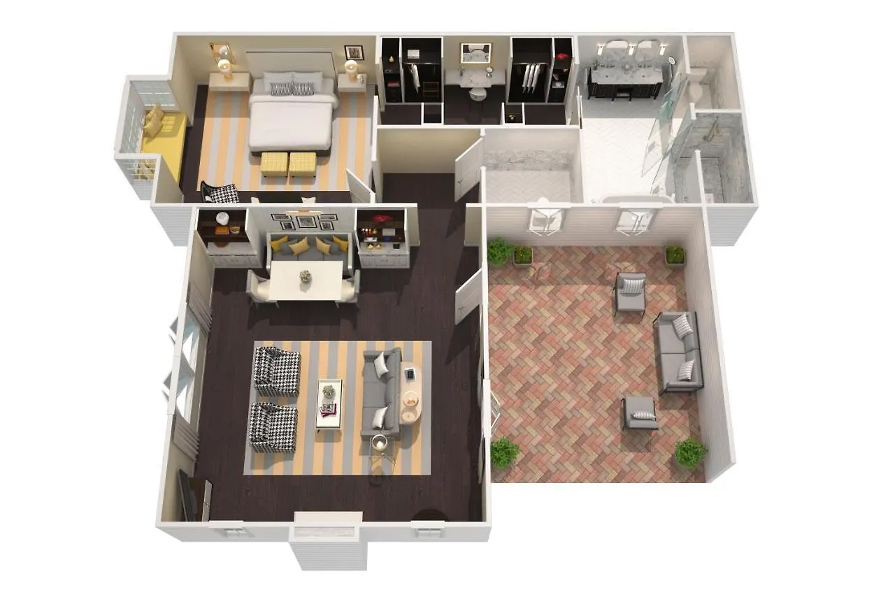 度假村 Rosewood Miramar 5*