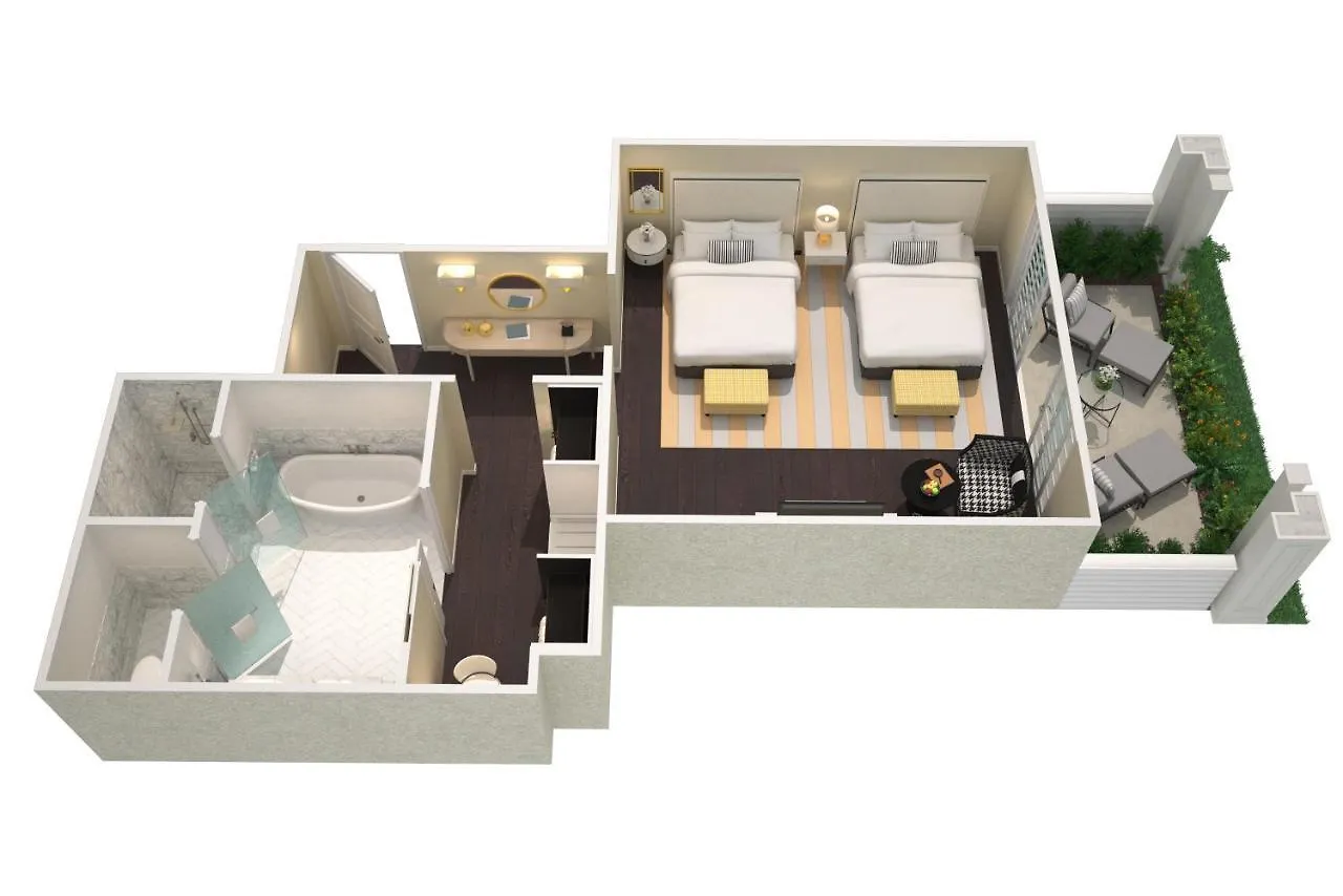 度假村 Rosewood Miramar 5*
